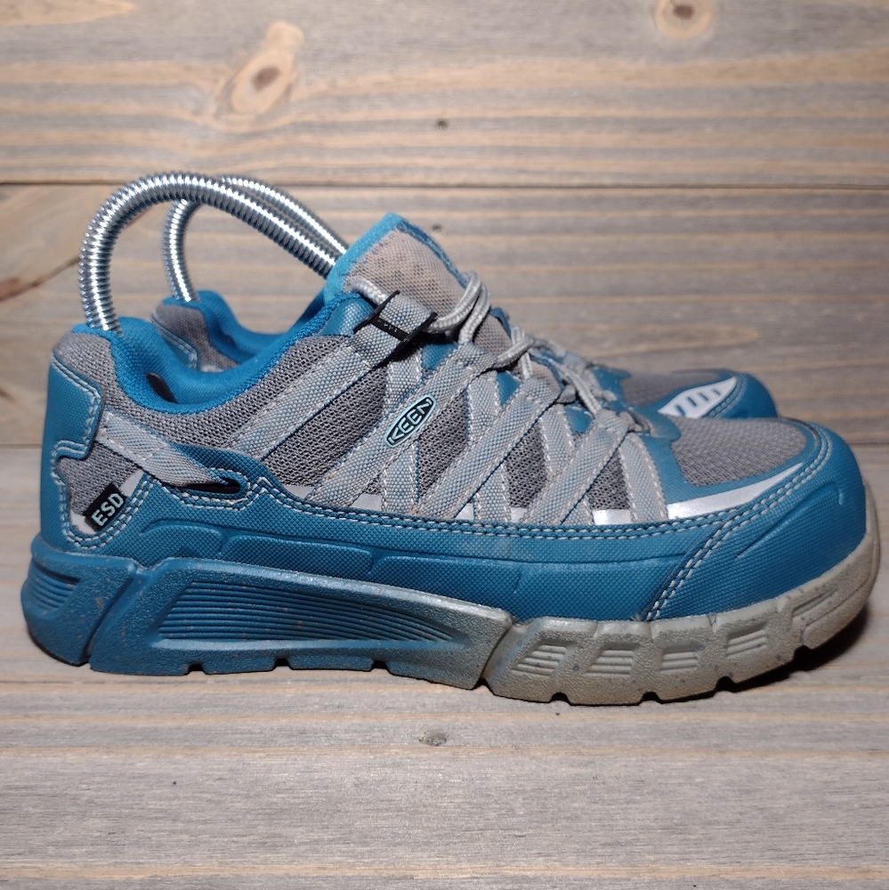 Keen Ashville ESD Aluminum Toe Work Boots Shoes Sneakers Womens Size 7.5W
